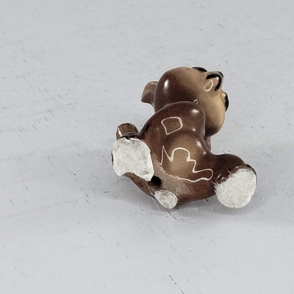 Vintage Hagen Renaker Angry Brown Bear Cub Baby Miniature Figurine - Picture 6 of 9